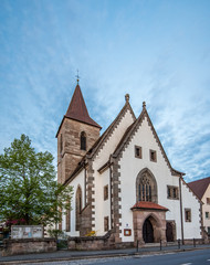 Fototapeta na wymiar Kirche Eltersdorf I