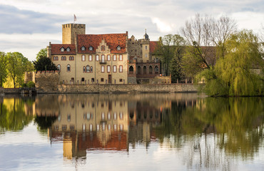 Naklejka na ściany i meble Schloss Flechtingen
