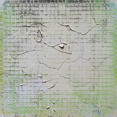 Fototapeta premium texture of shabby paint and plaster cracks