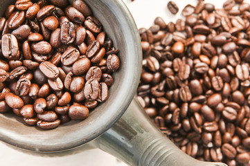 coffee in coffee pot