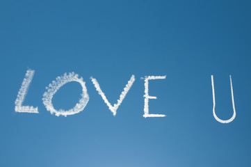 Love you in the sky © jcpjr