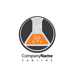 Lab vector logo icon