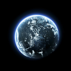 Fototapeta premium planet and galaxy