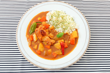 美味しそうなカレーライス