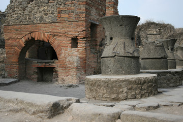 Ancient oven. Pompeii (Naples - Italy)