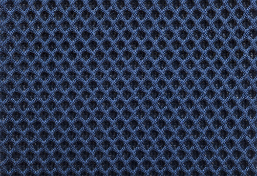 Shoes and clothing of mesh fabric texture
