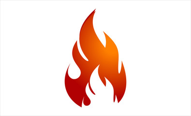 Simple Fire - Flame Illustration