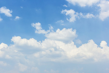 Clouds in the sky background