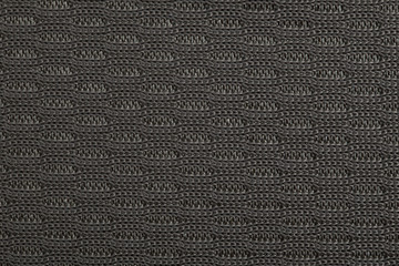 Shoes and clothing of mesh fabric texture