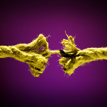 Frayed Rope Breaking