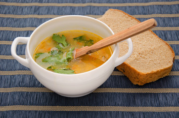 Pea soup