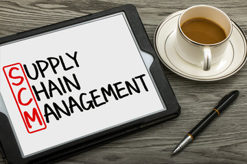 SCM concept:supply chain management