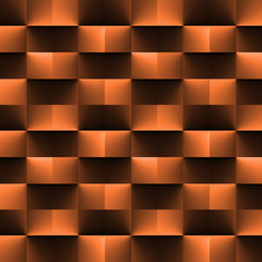 Orange geometric texture