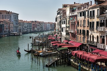 Fototapeta na wymiar Venedig und der Canal Grande 