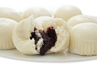 red bean buns