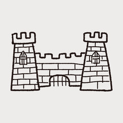 castle doodle