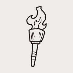 torch doodle