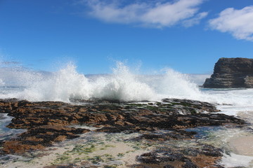 Wellentreiben am Diaz Beach