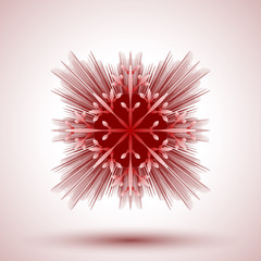 Abstract snowflake.
Editable vector.
Eps 10