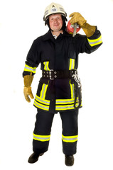 Fototapeta premium Feuerwehrmann