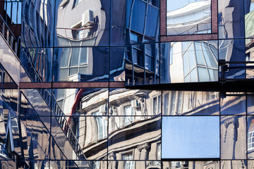 Fototapeta na wymiar glass facade