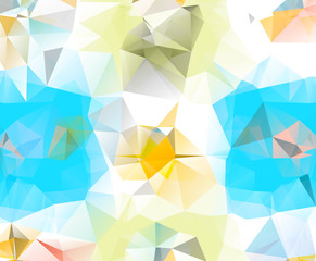 Abstract geometric background space