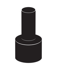 Realistic Nail Polish Vector Illustration