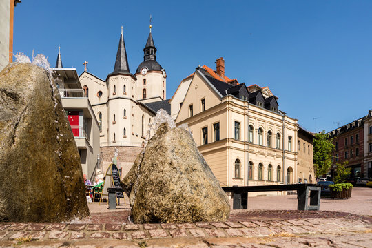 Teichplatz in Meerane