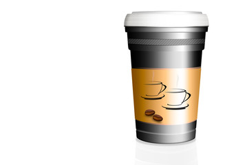 Kaffee to go, freigestellt