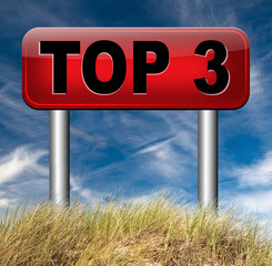 top 3 charts