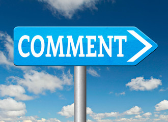 Obraz premium comment