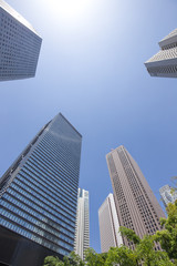 東京 新宿の高層ビル