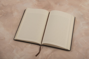 Open page notebook