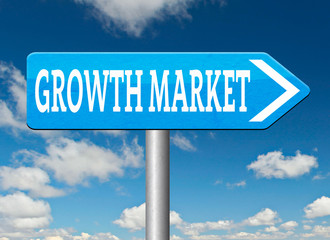 Obraz premium growth market