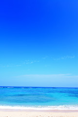 伊平屋島の美しい夏空