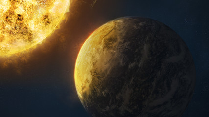 Global warming concept