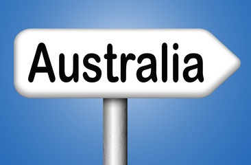 Obraz premium australia sign