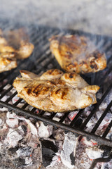 Grilled tuna fish