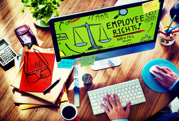 Employee Right Justice Labor Law Concept