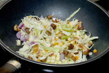 wok stir fry