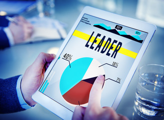 Leader Leadership Coach Guide Role Model Concept