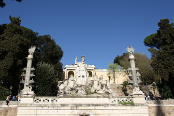 Fototapeta premium Piazza del Popolo in Rome.