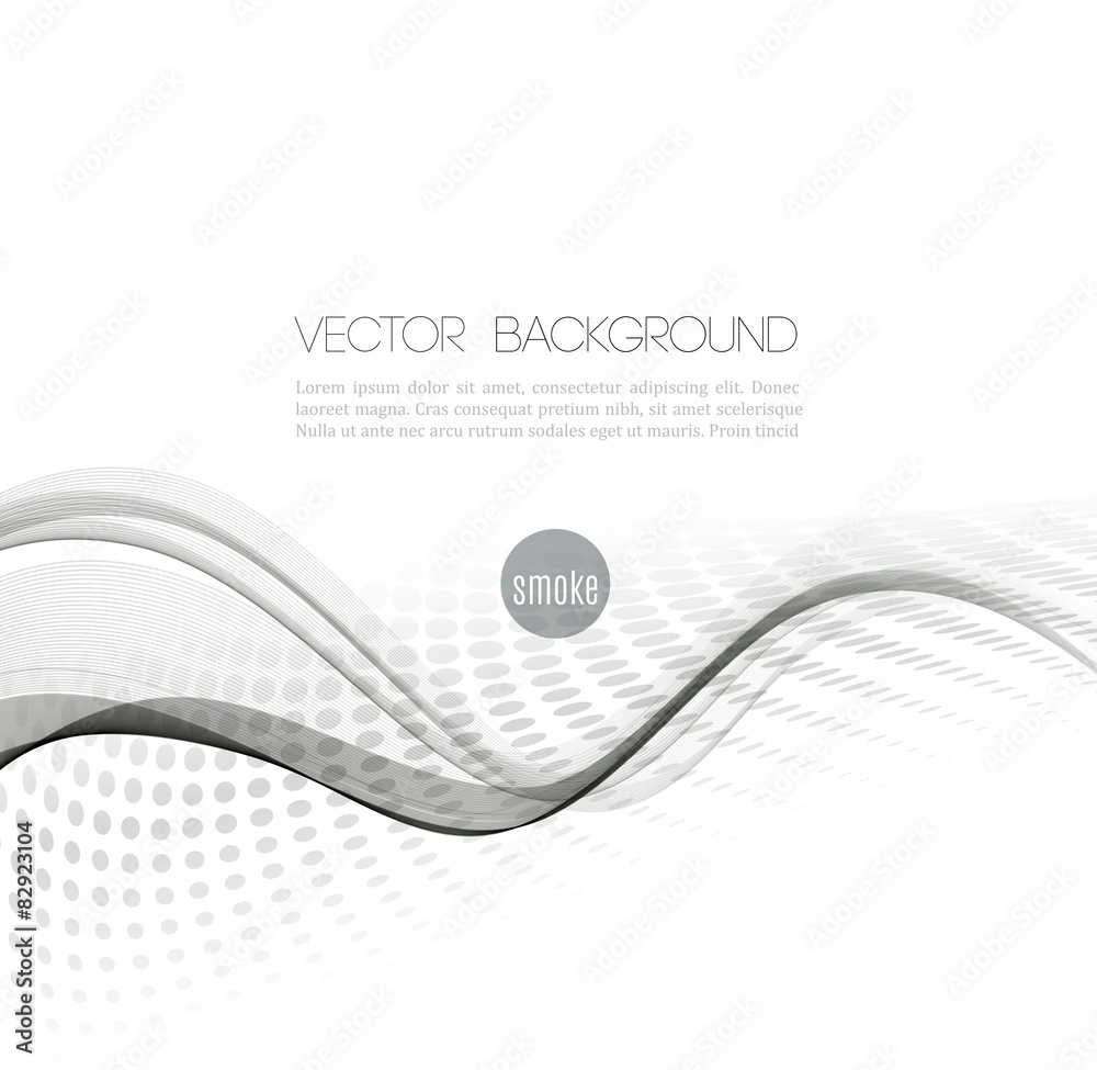 Poster Vector Abstract lines background. Template design