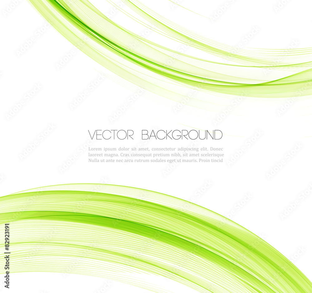 Poster Vector Abstract lines background. Template design