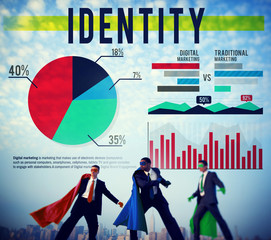 Identity Data Analysis Digital Marketing Concept
