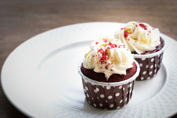 Red velvet cupcakes