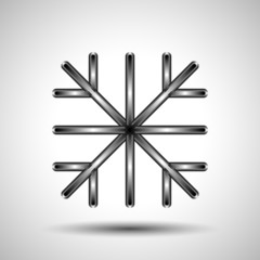 Abstract snowflake