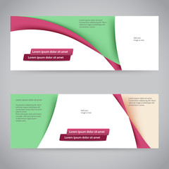 Web banner template