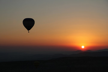 Air balloon in Cappadocia, Turkey.