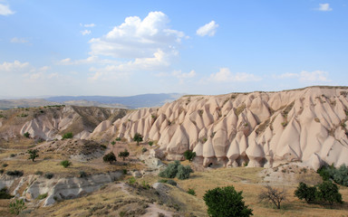 Fototapeta na wymiar Turkish landscape; photo taken in Anatolia region.